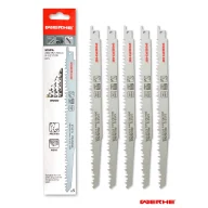 5x Wood saw blade with nail – C 240mm