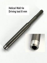 Helical Spiral Tie  Driving Tool SDS PLUS 5mm, 6mm, 8mm and 9mm 10 mm Hammer in