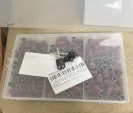 1/4 inch Sanding Drum Sleeves  kit as per Photo spares  mandrels