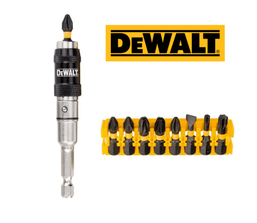 Dewalt Impact Ready DT70518TQ Accessories Magnetic bit Pivot Holder + BIT SET